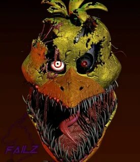 Demented chica Five nights at freddy's, Fnaf, Lion sculpture