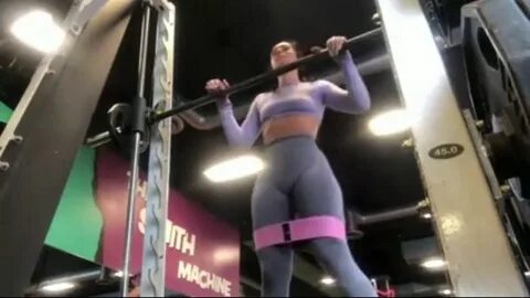 Gym Hard NO PANTIES NO BRA training