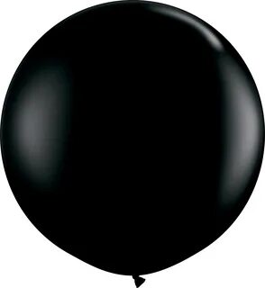Gender Reveal Balloon - Black 36 Balloon - (2618x2846) Png C