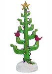 Light Up Resin Cactus Christmas Tree - Snapup