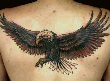 Eagle Tattoo Back Photo tatto