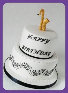 Saxophone Cake - CakeCentral.com