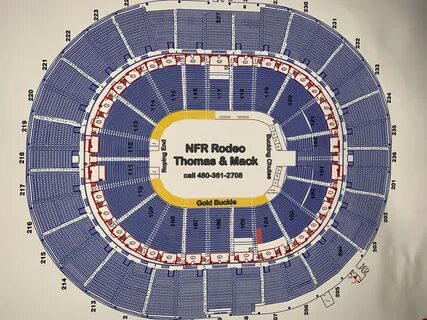 NFR Rodeo Seating Guide eSeats.com