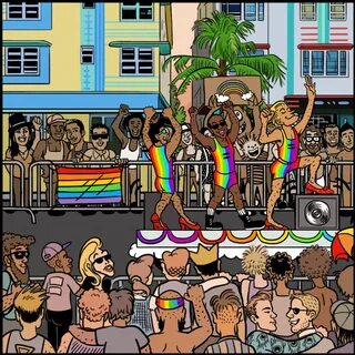 Bronwyn lundberg miami beach gay pride GIF on GIFER - by Gho