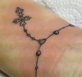 Rosary today... #tattoo #tattoos #inked #rosaryfoottattoos R