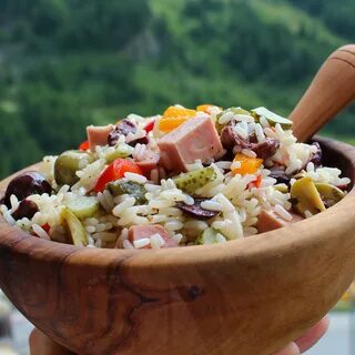 Insalata di Riso (Italian Rice Salad) Recipe Rice salad, Ita