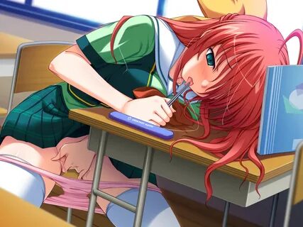 blush fingering game cg green eyes kouzuki sakura masturbati