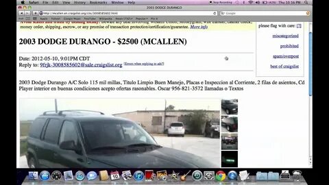 Mcallen Tx Craigslist