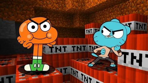 Minecraft : STOPPING DARWINS EVIL PLANS WITH GUMBALL (Ps3/Xb