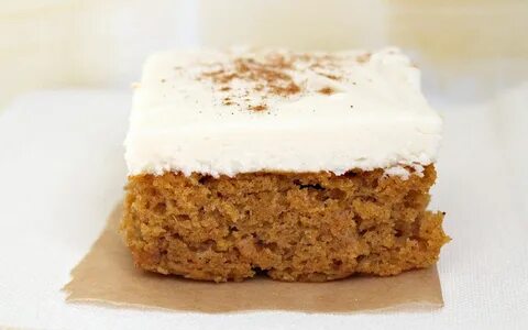 Pumpkin Bars with Cream Cheese Frosting Recipe Frosting reci