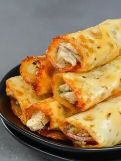 Keto Chicken Bacon Ranch Taquitos - Farm Life DIY Recipe Ket