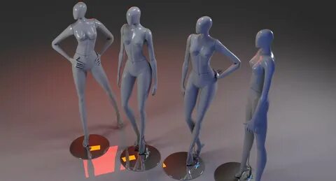 Mannequin - 3D Model by WireCASE3D