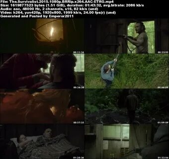 The Survivalist (2015) 1080p BRRip x264 AAC-ETRG " Download 