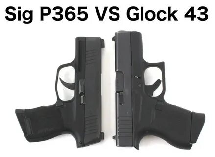 Glock 43 vs Sig P365 (with pictures) Clinger Holsters