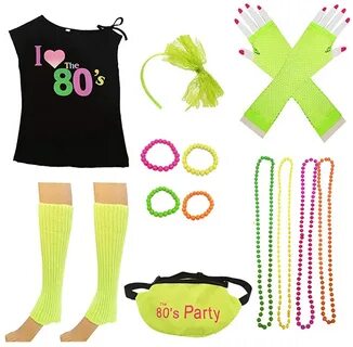 80s Costume Ranking TOP5 Women and Accessories Bangle Set He