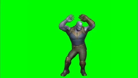 Green Screen Thanos Dancing - YouTube