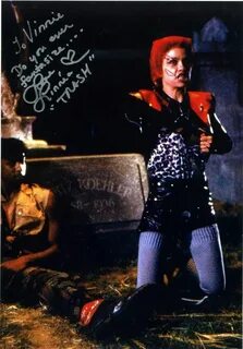 "TRASH" in Return Of The Living Dead, the role that made her