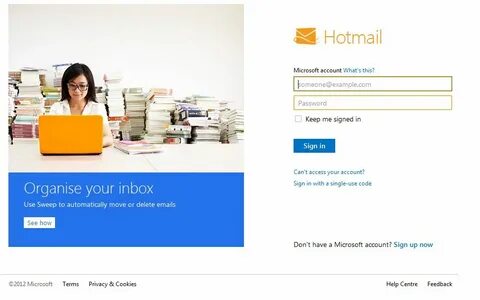 Hotmail Login - NewelHome.com