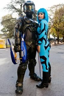 Master Chief and Cortana by LarsVanDrake Cosplay costumes, H