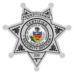Custom Reflective Sheriff Police 7 Point Badge Decal - Teaml