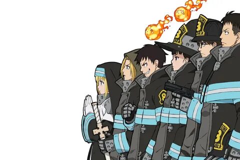 Anime Fire Force Phone Wallpaper - Mobile Abyss