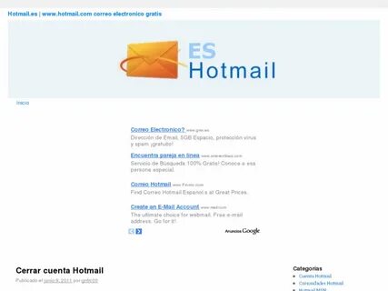 Eshotmail.com: Hotmail.es Hotmail.com correo electronico gra