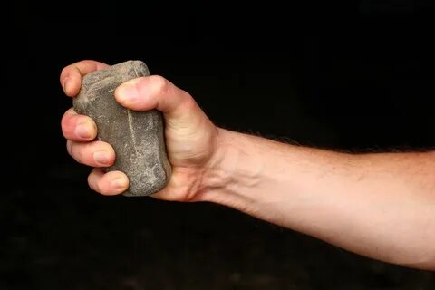 This school district is arming students with rocks in case o