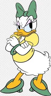 Angry - Daisy Duck Angry Png, HD Png Download - 316x594 (#80