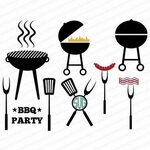 Barbecue Silhouette at GetDrawings Free download