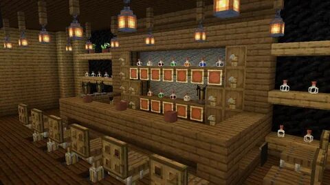 Minecraft Bar Design 🍺 Minecraft Amino