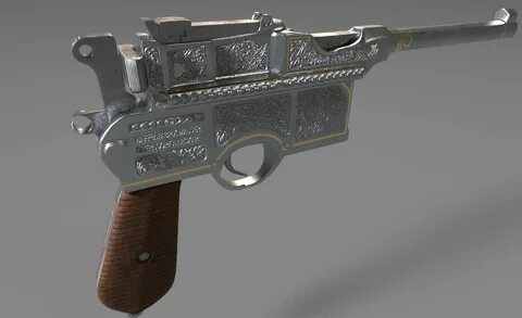 ArtStation - Mauser C96 Pistol