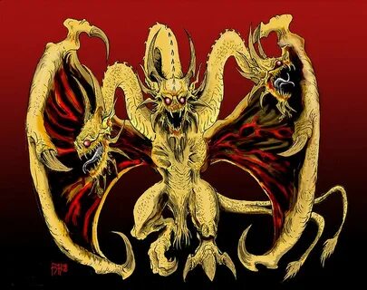 Dr. Theda's Crypt: King Ghidorah