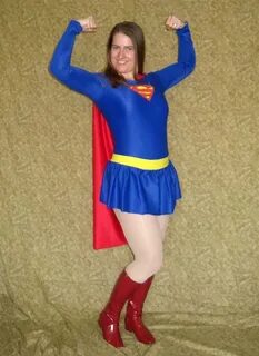 Sexy Superman Cosplay Costume Female Halloween Dress 1509022