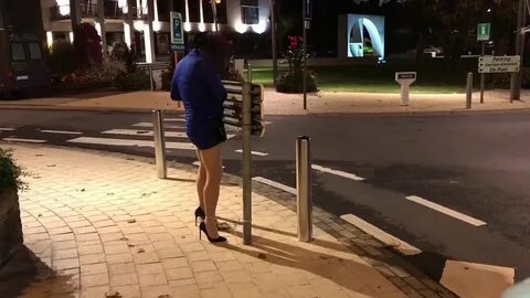 Crossdresser Caught in Public, Mature Shemale Solo HD Porn x