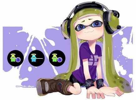 #Splatoon イ カ 詰 め - ぷ ち の イ ラ ス ト Splatoon, Videojuegos, Fri