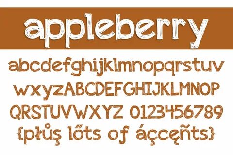 Download appleberry font fontsme.com