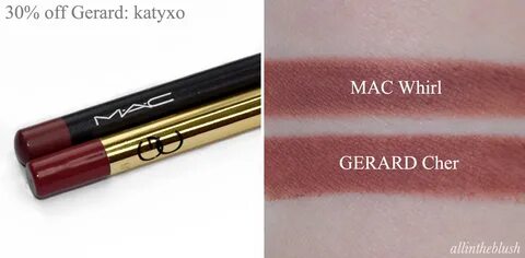 MAC Whirl Lip Pencil Dupes - All In The Blush