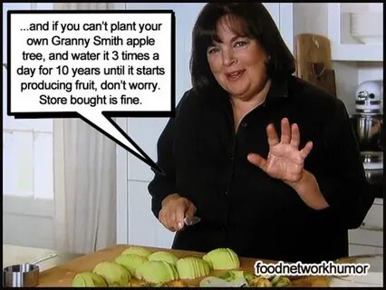 VH barefoot-apple Funny, Humor, Ina garten