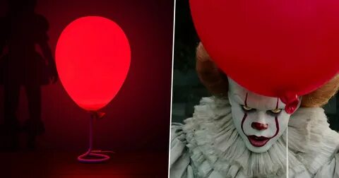 Party Supplies Pennywise IT Foil Balloon & Red Helium Balloo