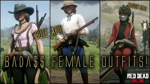 BEST RDR2 ONLINE FEMALE OUTFITS! RDR2 Online Free Roam Showc