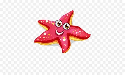 Eine sea star Seestern clipart - roter seestern 688*525 tran