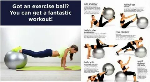 Stability Ball Workout For A Strong Well Defined Core & Legs