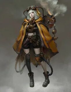 Pin by funfun on RPG female character 13 Steampunk character