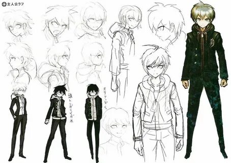 Бета дизайны персонажей 1 ронпы Danganronpa RUS Amino