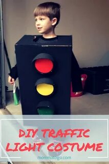 Traffic Light Halloween Costume - Momma To Go Travel Toddler