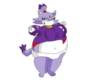 Fat Blaze The Cat. by SonicBurster -- Fur Affinity dot net