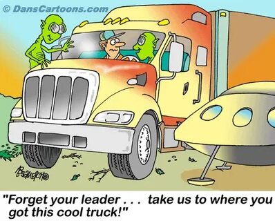 Trucker Trucking Cartoon 35