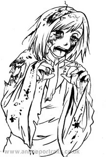 zombie anime portrait zadia Anime Portraits