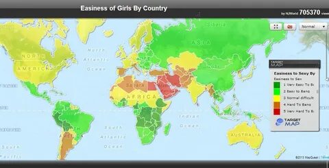 SquaredCircle * View topic - Easiest countries to get laid