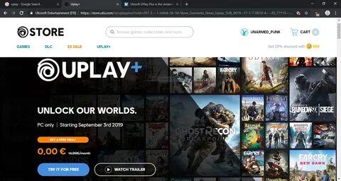 Uplay plus to launch free trial starting September 3rd - Mob